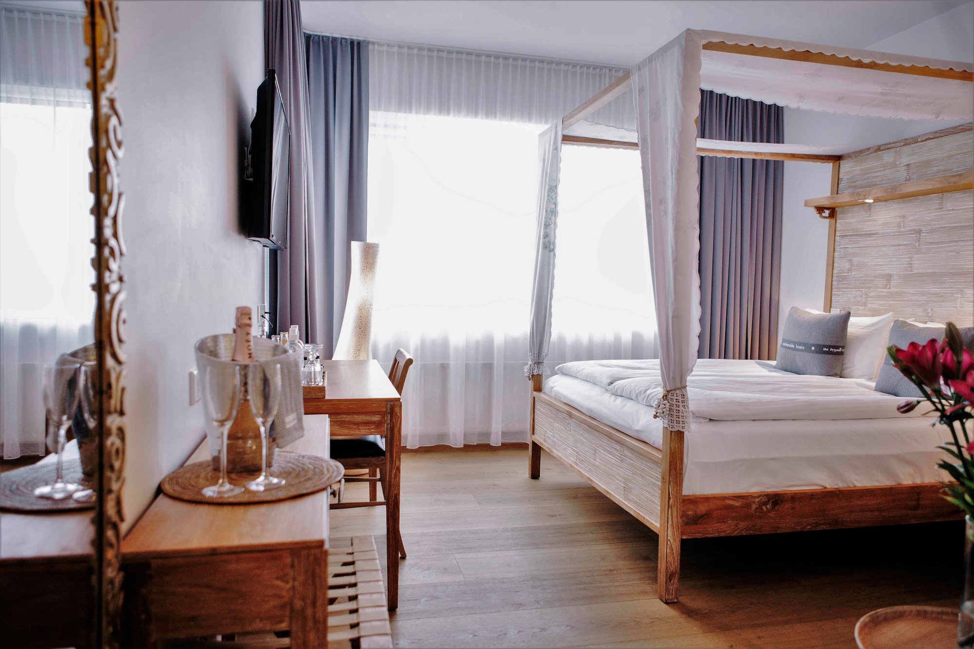 Double room at Eyja Guldsmeden Hotel in Iceland Reykjavik