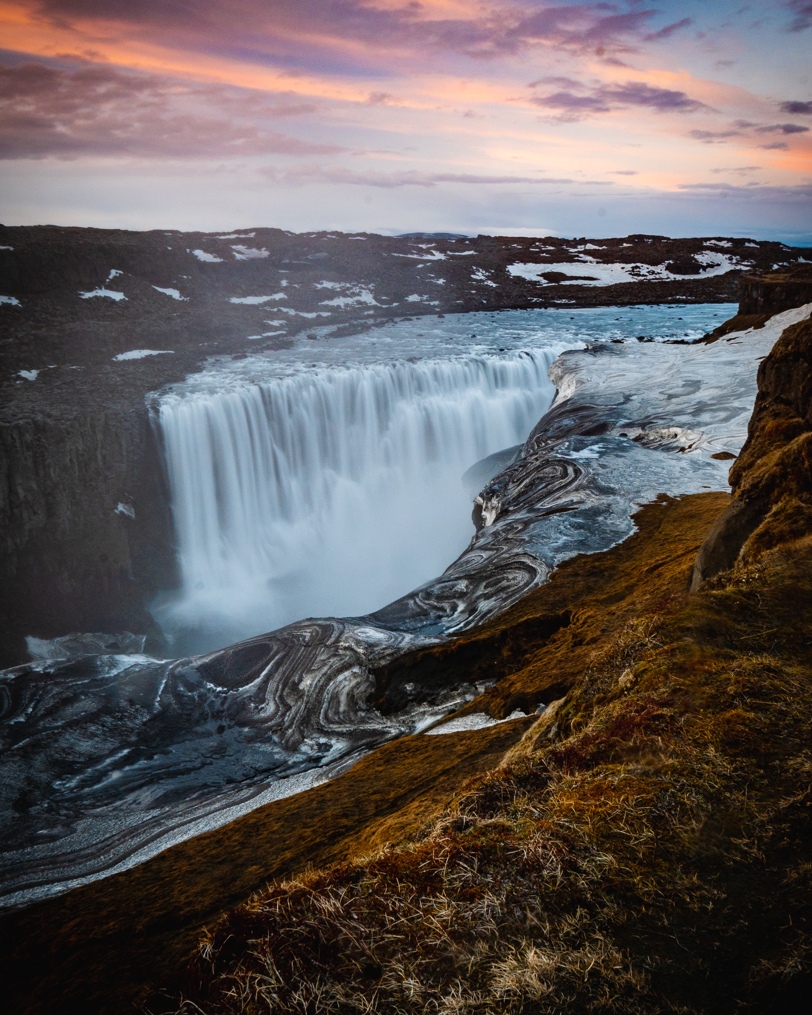 Dettifoss waterfall in Vatnajökull National Park in North Iceland