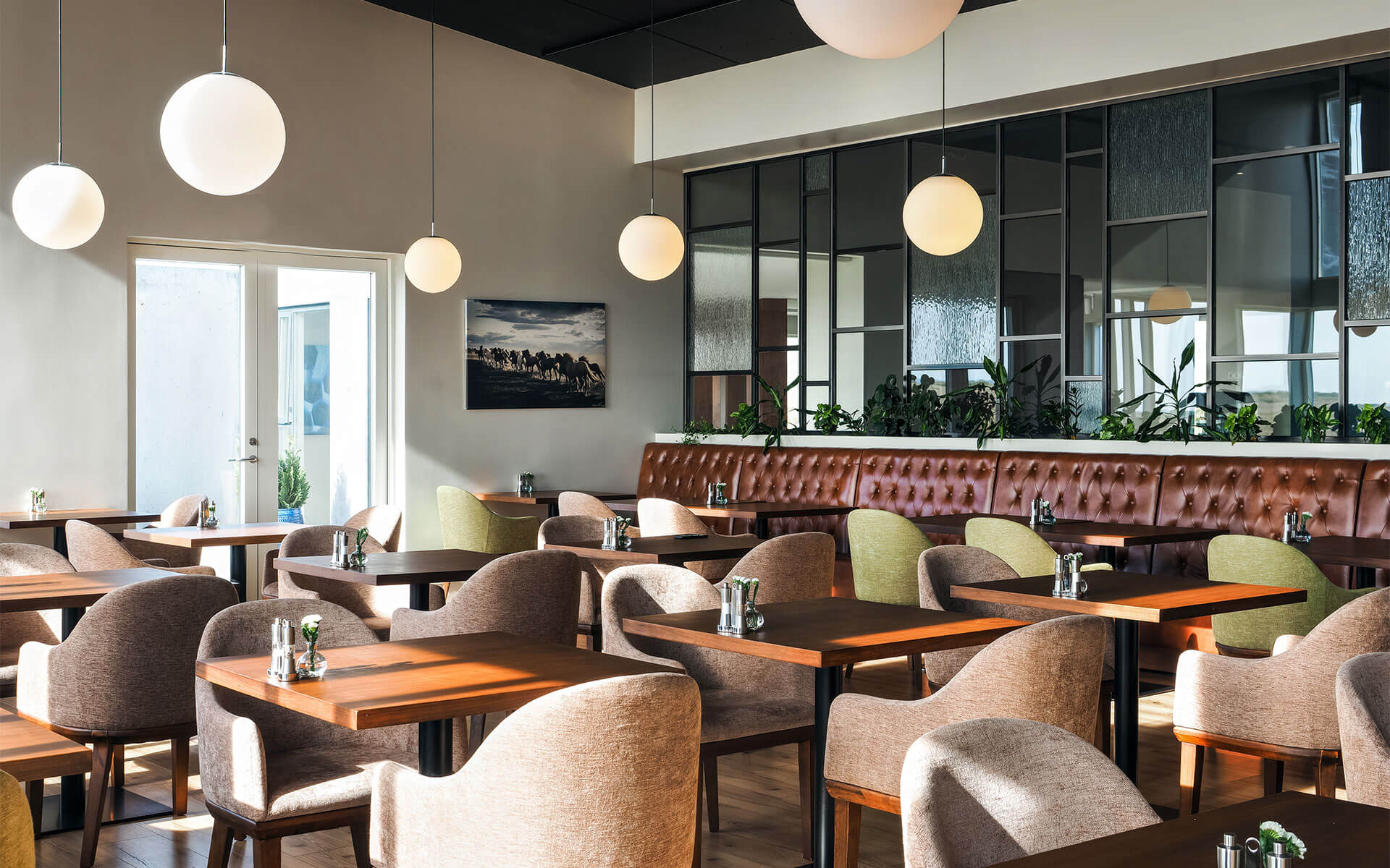 Restaurant at Clarion Collection Aurora Hotel in Norway  