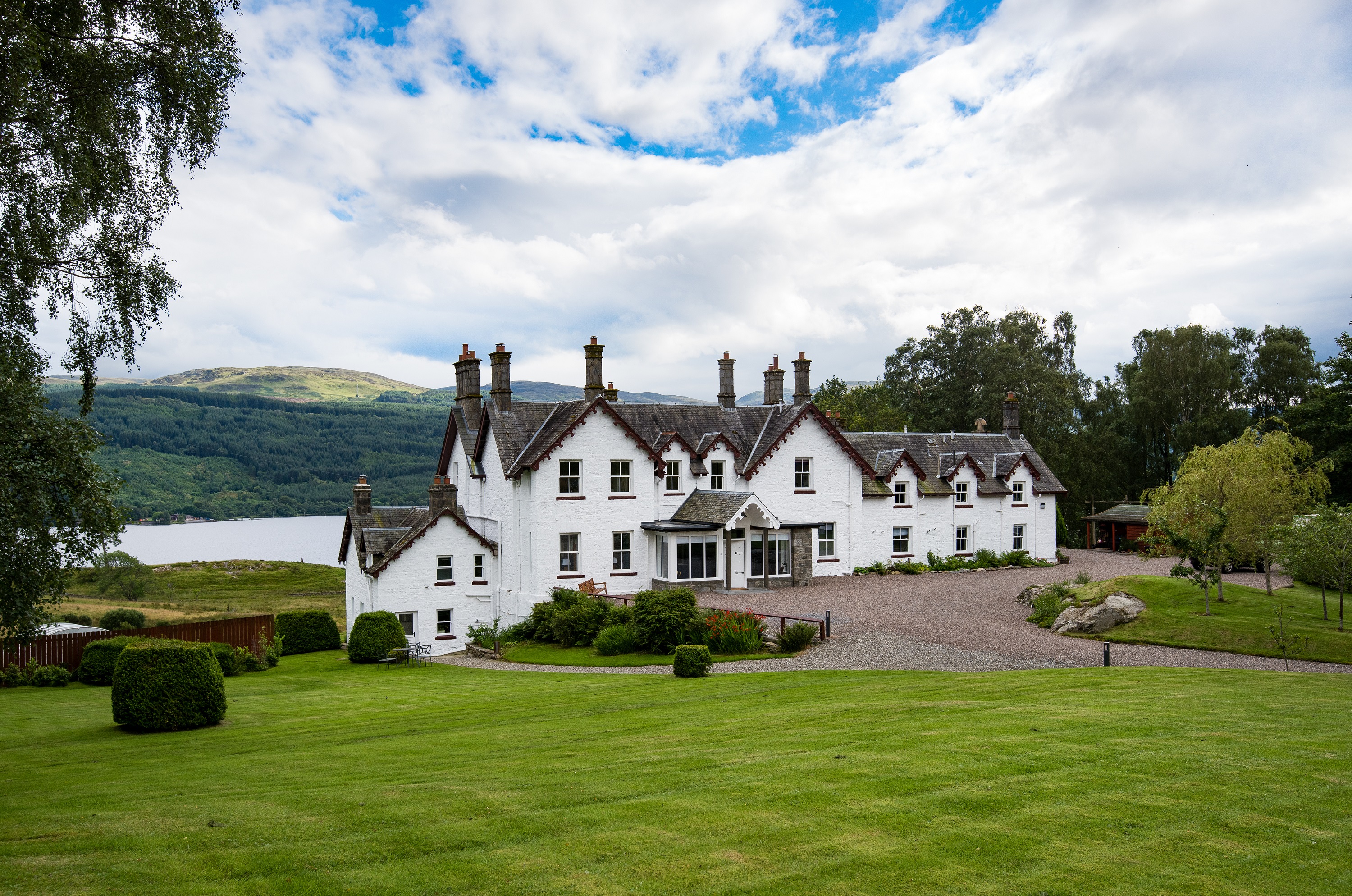 The exterior, Stucktaymore, Scottish Lowlands