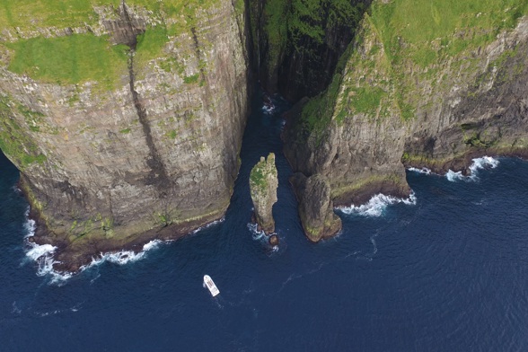 Vestmanna bird cliffs in the Faroe Islands